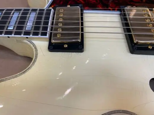 Gibson Custom Shop - Murphy Lab Light Aged*** 1959 ES-335 with Bigsby Electric Guitar - Alpine White 2